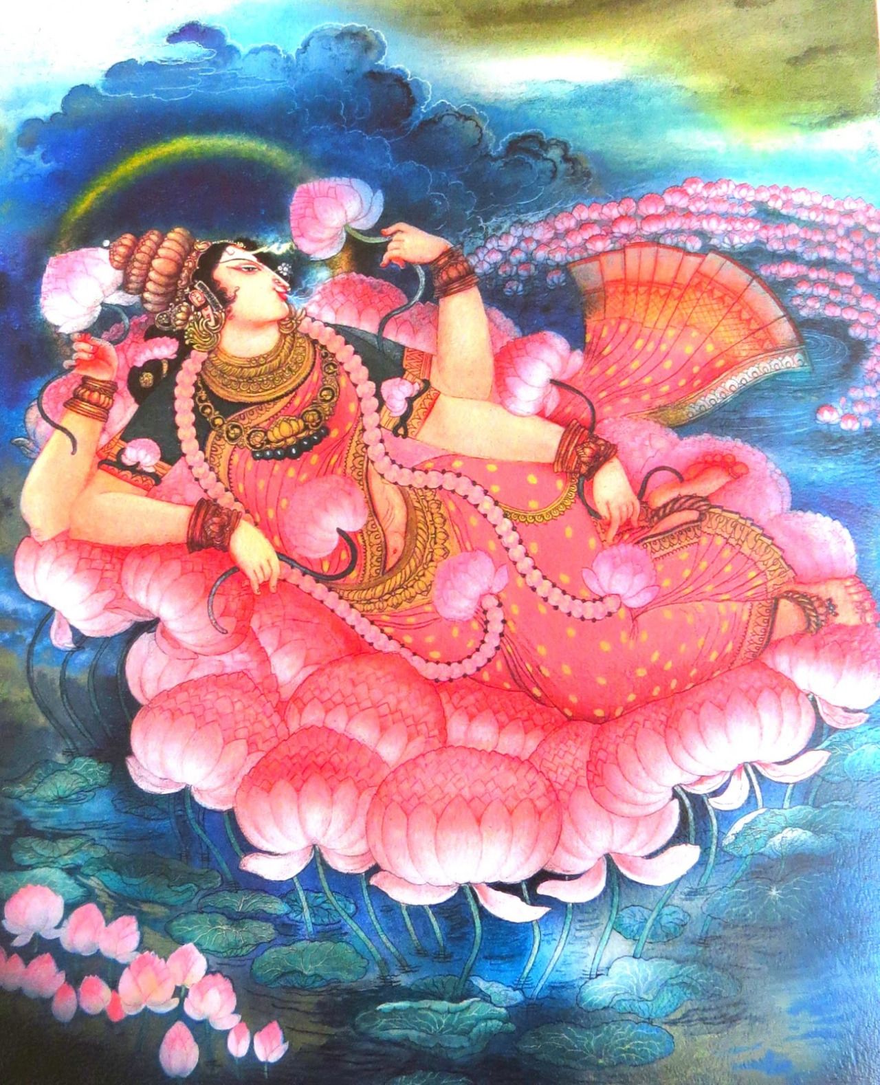 G L N Simha’s Scriptural Paintings--Works