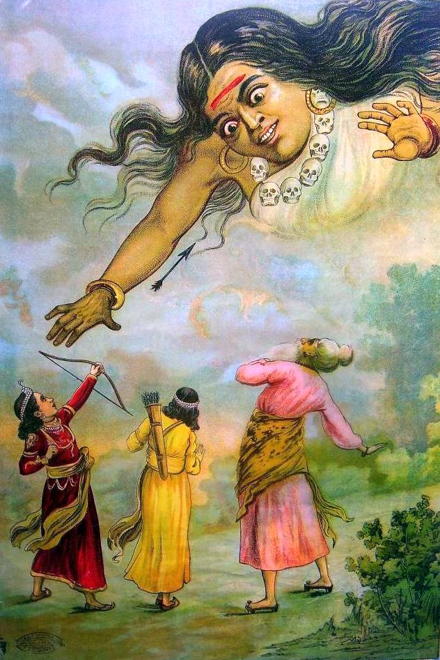 Rāmāyaṇa - Bāla-kāṇḍa - Part 5 - Tāṭakā and the other rākṣasas  vanquished; The Story of Viśvāmitra