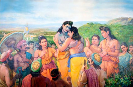 Rāmāyaṇa - Ayodhyā-kāṇḍa - Part 8 -   Bharata meets Rāma