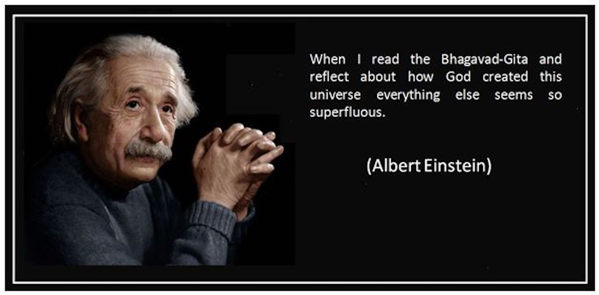 The Sphere of Influence of the Bhagavad Gita