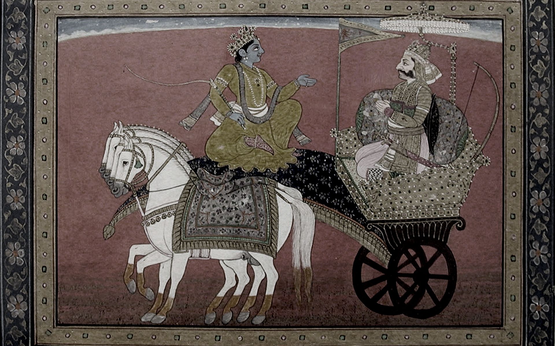 The Conversation of the Gītā